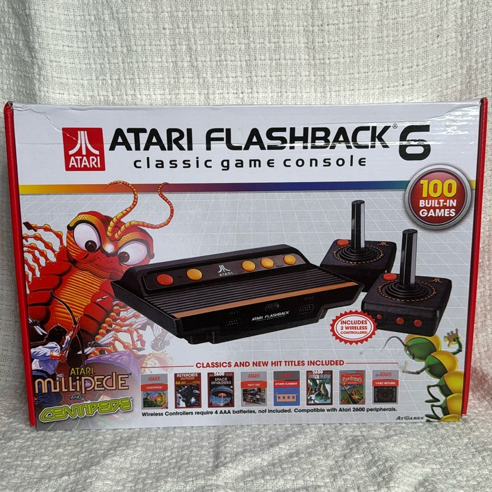 ATARI FLASHBACK 6, Classic Game Console